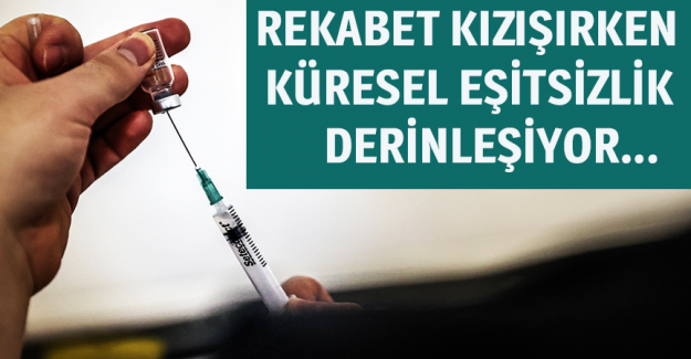 Kovid-19 aşısında rekabet kızışırken k&uuml;resel eşitsizlik derinleşiyor