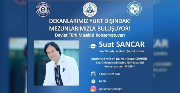 Ege &Uuml;niversitesi Devlet T&uuml;rk Musikisi Konservatuvarı Yurt Dışındaki Mezunlarıyla Buluşuyor