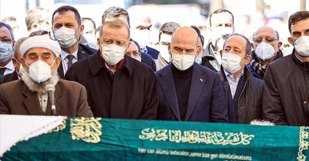 İ&ccedil;işleri Bakanı Soylu'nun annesi Servet Soylu son yolculuğuna uğurlandı