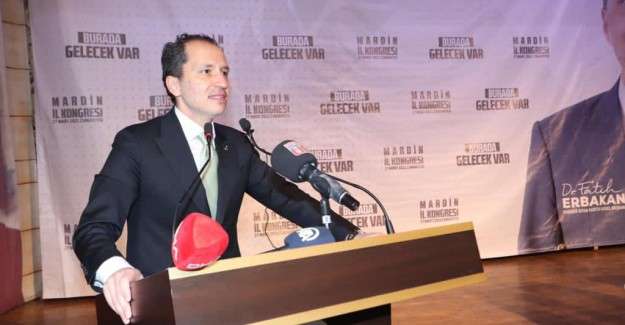 Mardin&rsquo;de Fatih Erbakan coşkusu: &lsquo;Herkesin saadet ve selameti i&ccedil;in &ccedil;alışıyoruz&rsquo;