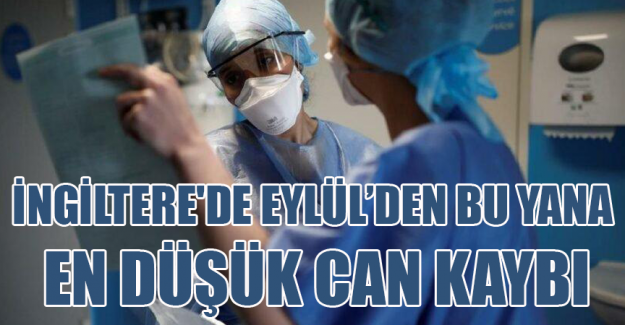 İngiltere'de Eyl&uuml;l&rsquo;den bu yana en d&uuml;ş&uuml;k can kaybı