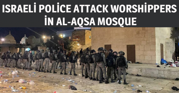 Israeli police attack worshippers in Al-Aqsa Mosque