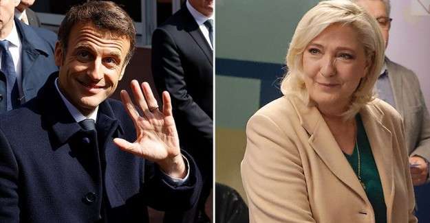 Fransa'da Macron ve Le Pen ikinci turda yarışacak