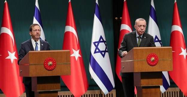 Turkish, Israeli leaders speak on recent events in Palestine