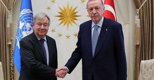 UN chief, Erdogan reaffirm 'common objective' of ending Ukraine war