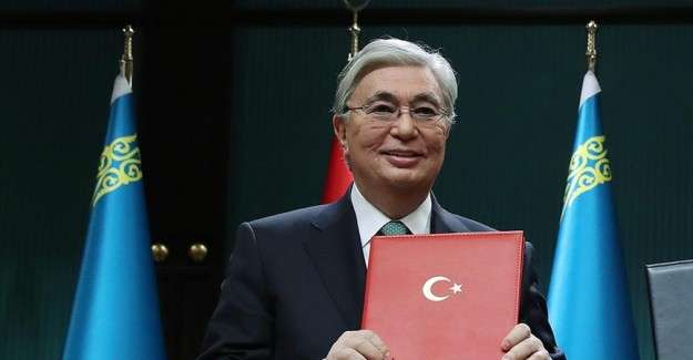 Kazakistan Cumhurbaşkanı Tokayev: T&uuml;rkiye, Kazakistan i&ccedil;in &ccedil;ok &ouml;nemli bir stratejik ortak
