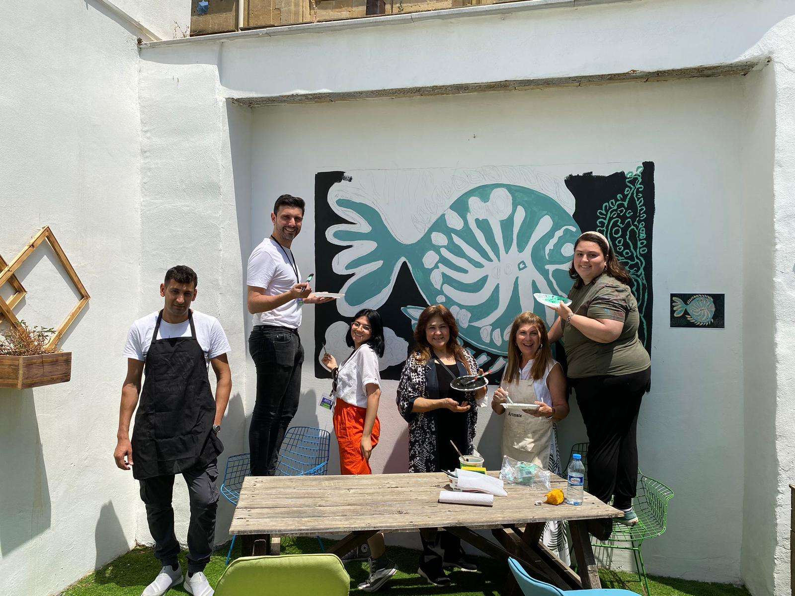 Kıbrıs Amerikan &Uuml;niversitesi &ldquo;Mini Art Fest II&rdquo; Sanat Festivali Coşkuyla Başladı