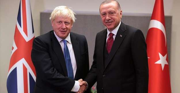 Cumhurbaşkanı Erdoğan, İngiltere Başbakanı Johnson ile telefonda g&ouml;r&uuml;şt&uuml;
