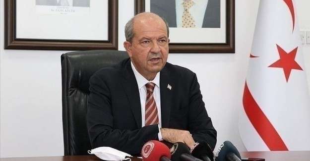 KKTC Cumhurbaşkanı Tatar'dan Rum lider Anastasiadis'in a&ccedil;ıklamalarına tepki