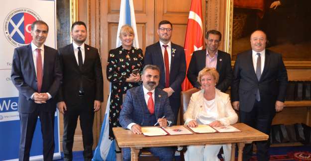 T&uuml;rk İsko&ccedil; Ticaret ve Sanayi Odası (TSCCİ) ile İsko&ccedil; Ticaret Odaları (SCC) arasında Anlaşma imzalandı