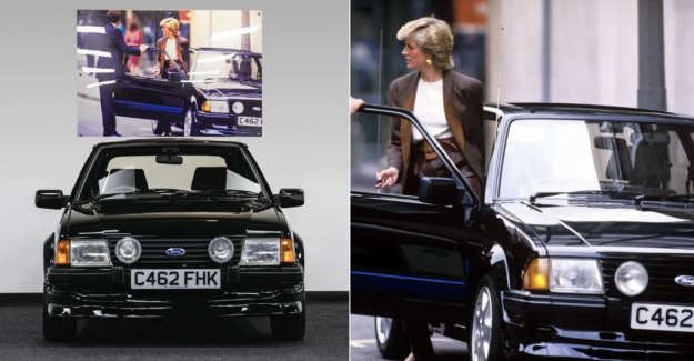 Prenses Diana&rsquo;nın otomobili a&ccedil;ık artırmada 650 bin sterline satıldı