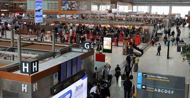 Turkish airports saw 118.6M passengers in January-August period