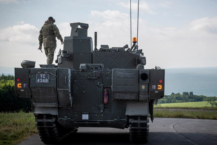 British military announces first delivery of Ajax armoured vehicles – eight years late