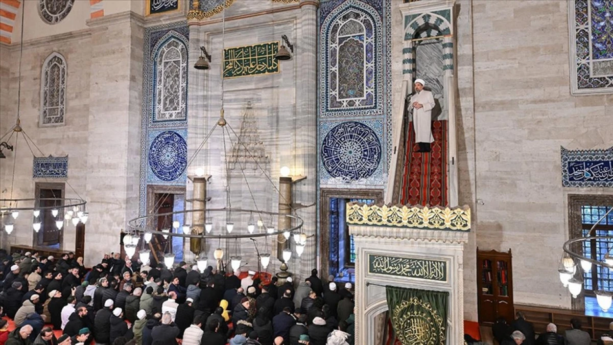 Diyanet İşleri Başkanı Arpaguş: Bu bayram, cana kıyanların değil, hayat verenlerin bayramıdır