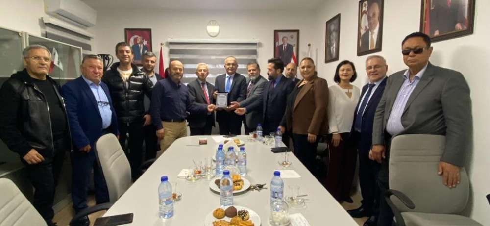 GLOBAL BUSİNESS MANAGEMENT DERNEĞİ (GBM) KKTC' DE TEMASLARINA  DEVAM EDİYOR