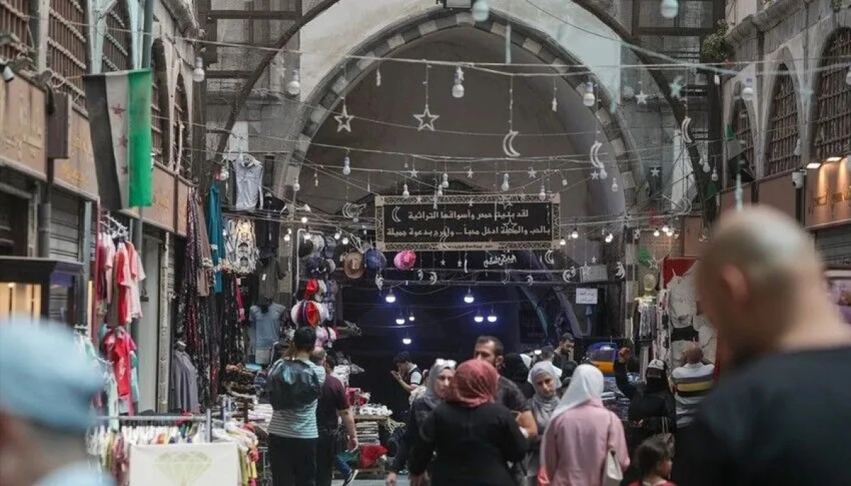 Humus'taki Osmanlı Kapalı &Ccedil;arşısı yeniden hayat buluyor