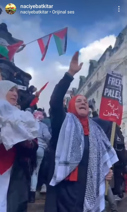 Londra'da Filistin'e destek gösterisine katılan Türk Vatandaşı Tutuklandı