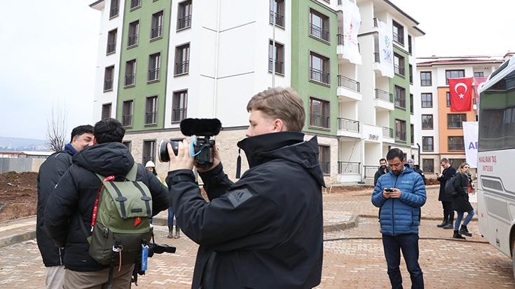 International journalists tour Türkiye's Adiyaman earthquake site