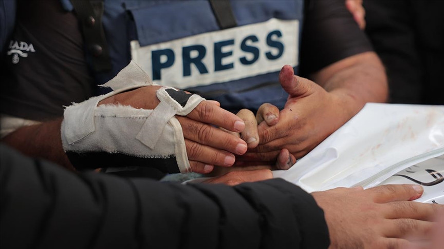 ''İsrail Gazze Şeridi'ndeki gazetecilerin yüzde 10'unu öldürdü''