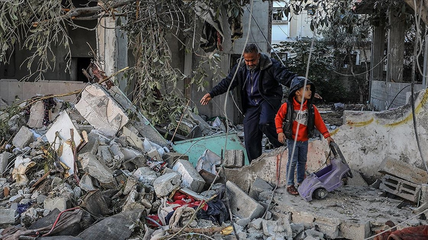 İsrail, Gazze Şeridi'ne yönelik saldırılarını 121. gününde sürdürüyor