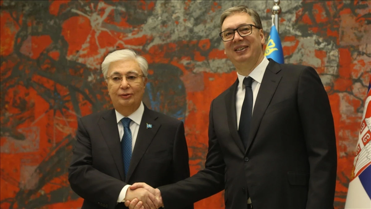 Kazakh, Serbian presidents discuss cooperation in trade, defense, AI