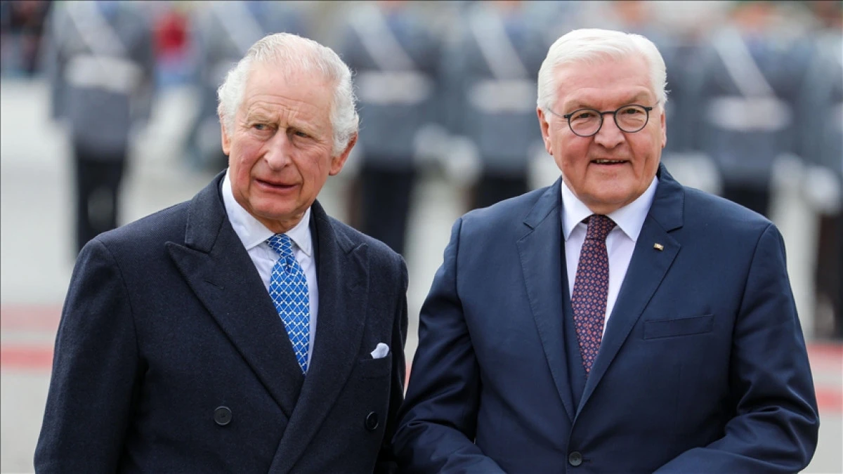 King Charles hosts German president at festive state banquet