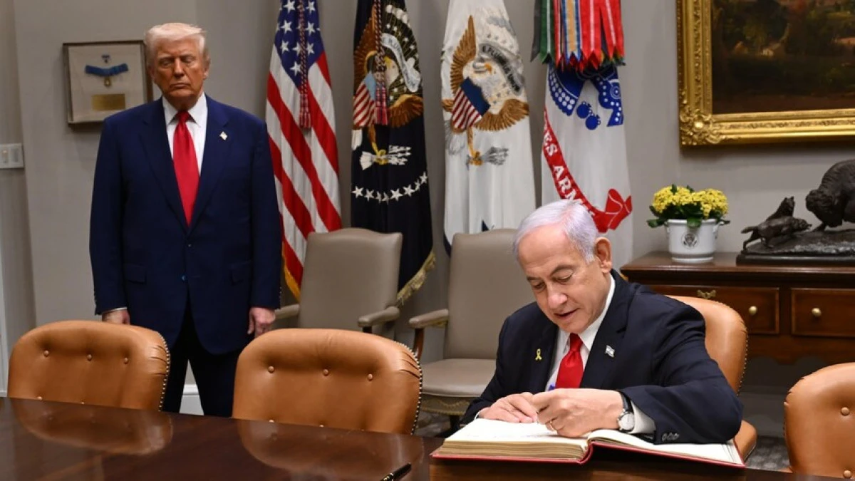 Newly published book claims Trump told Netanyahu &lsquo;all the Jews are sick of you&rsquo;