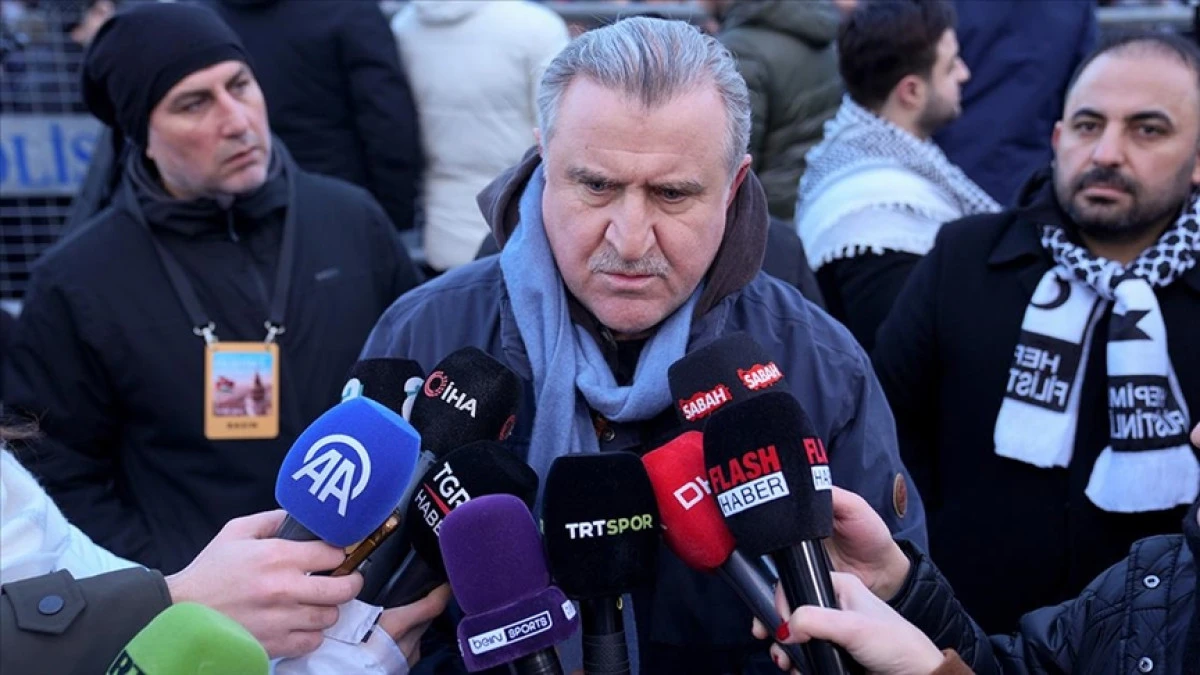 Spor camiasından Gazze&rsquo;ye destek                   