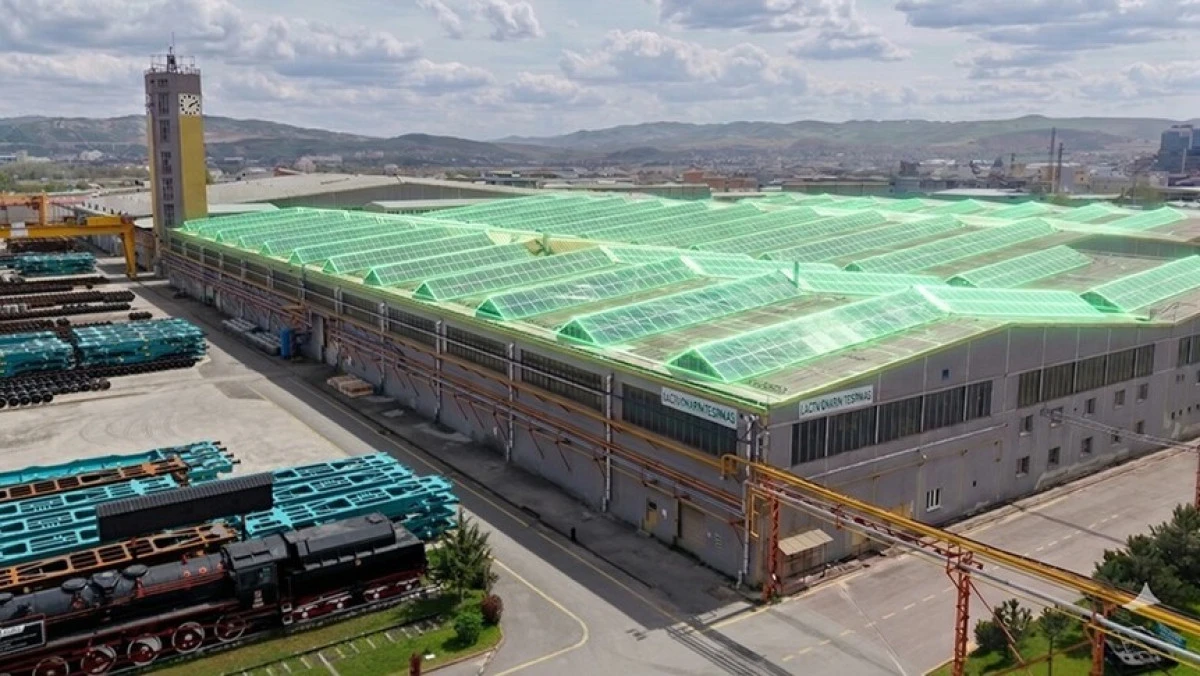 Stratejik y&uuml;k vagonları g&uuml;neş enerjisiyle &uuml;retilecek