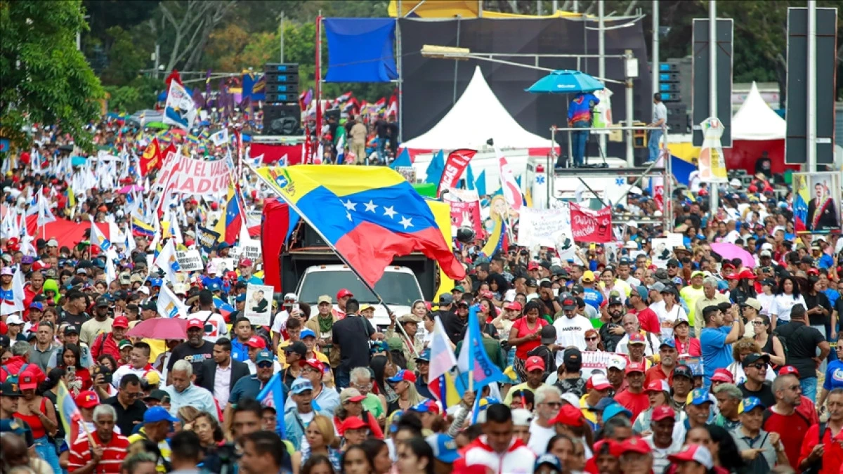 Street protests erupt in Venezuela 1 month after Maduro&rsquo;s capture