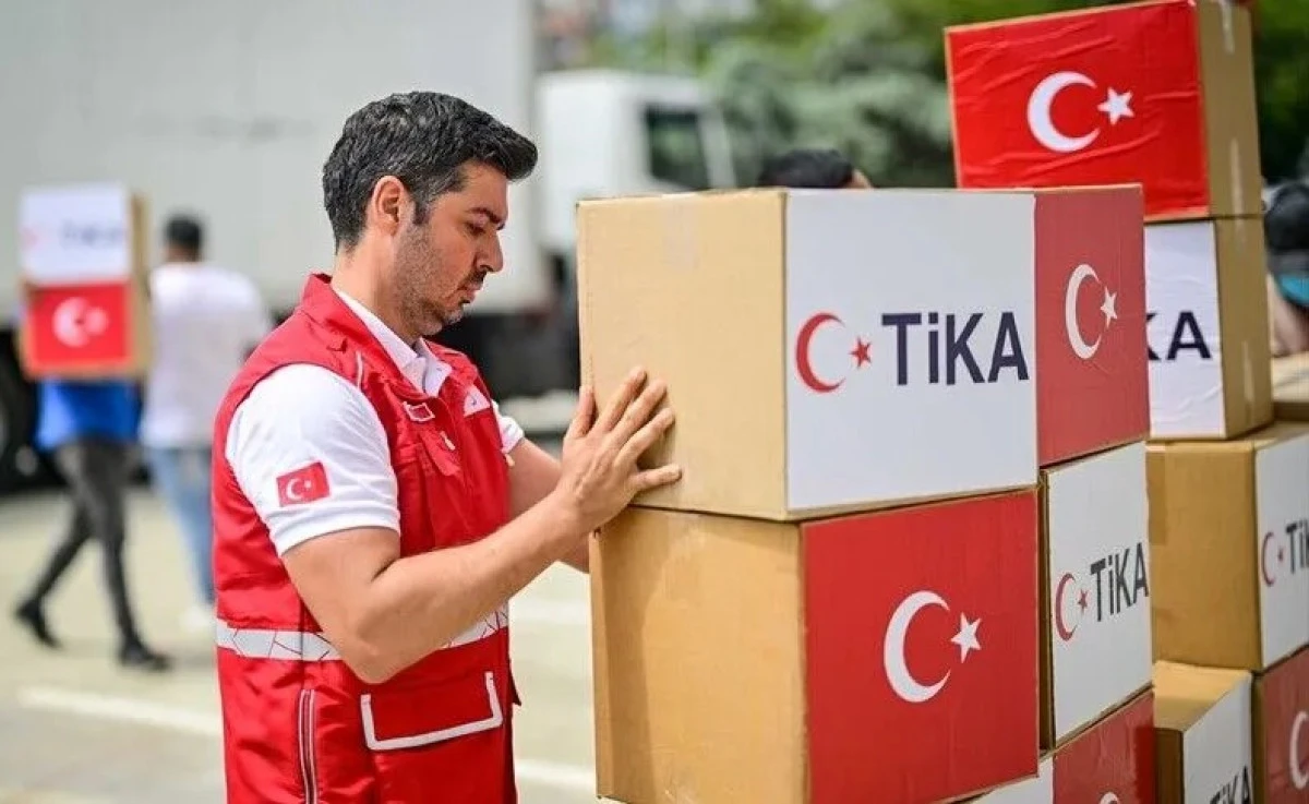 TİKA depremlerden etkilenen Venezuela'ya 1000 paketlik insani yardımda bulundu