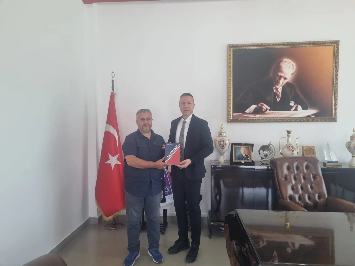 TİMBİR İngiltere Temsilcisi İsmail Karakaş ve İş İnsanı Mustafa Aycı&rsquo;dan Milas Kaymakamı Mustafa &Uuml;nver B&ouml;ke&rsquo;ye Ziyaret