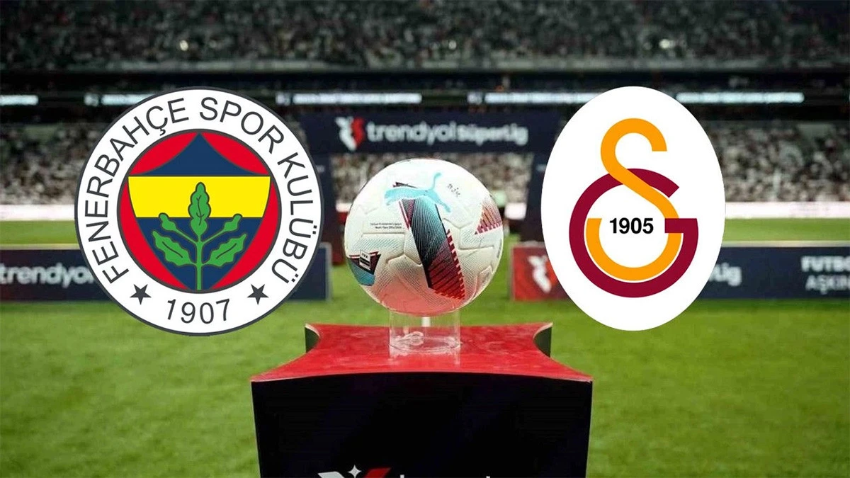 Trendyol Süper Lig’de derbi heyecanı: Fenerbahçe – Galatasaray