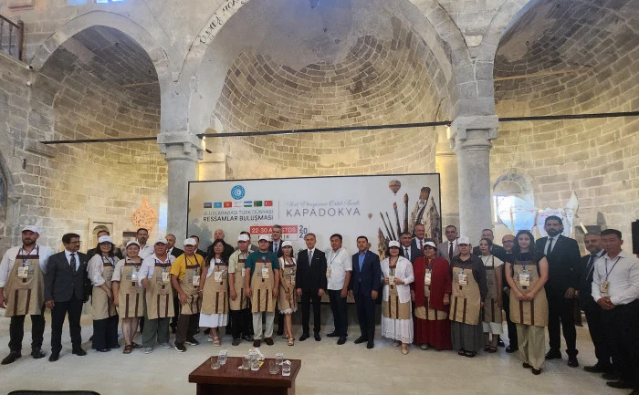 T&uuml;rk D&uuml;nyası Ressamları Kapadokya'da Buluştu