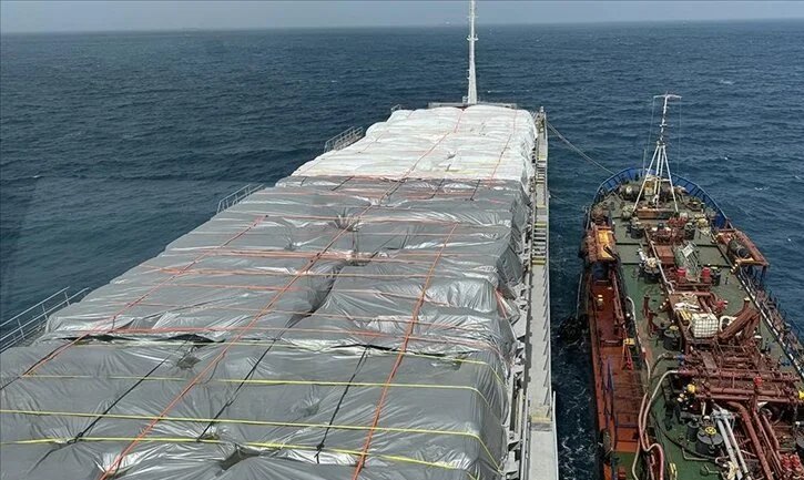 Türkiye'den Gazze'ye  yardım götüren 9.gemi Mısır açıklarına ulaştı