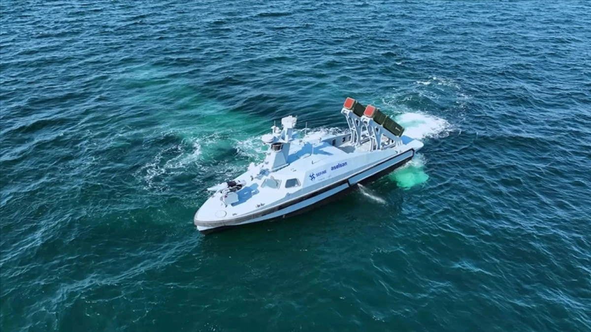 Türkiye'nin ilk SİDA'sı MARLİN, mayın harbi yeteneği kazandı