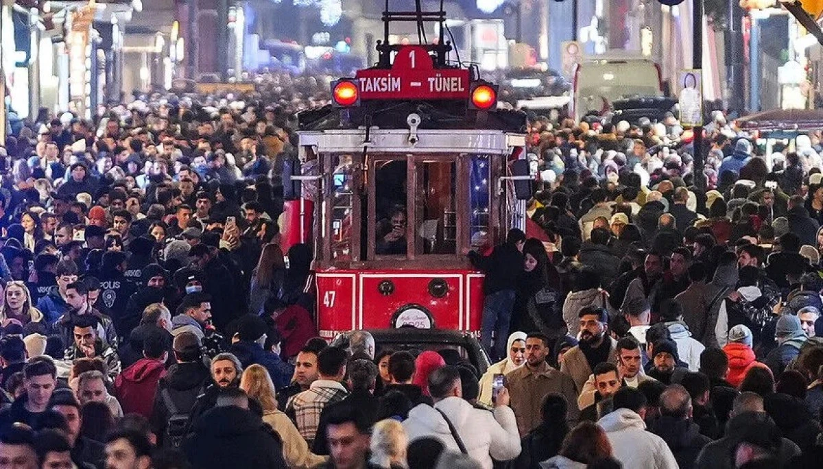 T&uuml;rkiye'nin n&uuml;fusu  86 milyon 320 bin          